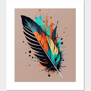 Bird Feathers Posters and Art